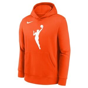 Nike WNBA Orange Basketball Player Logo Hoodie Sweatshirt Men's XL New With Tags
